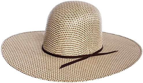 7X Charcoal 5-Inch Brim Open Crown Wool Cowboy Hat Image